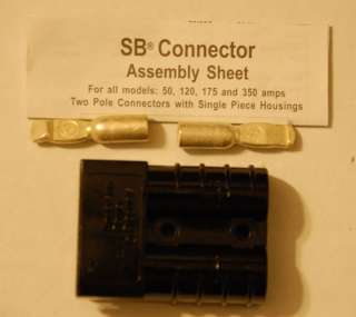 SB 50A SB50A Connector Black 6331g4 Anderson Power New  