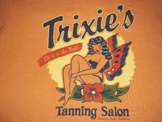 American Eagle Trixies Tanning Salon T  Shirt sm petite  