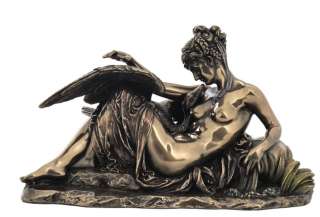 LEDA AND THE SWAN 8 Greek Mythology Zeus Statue Bronze A. Carrier 