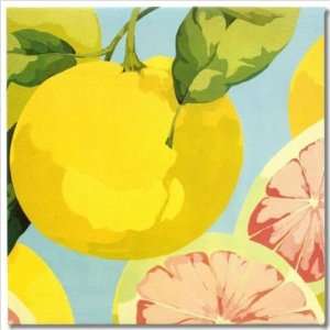Phoenix Galleries BH51478 C Fresh Grapefruits Canvas:  