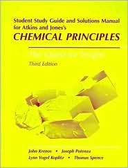 Chemical Principles   Student Study Guide and Solutions Manual 
