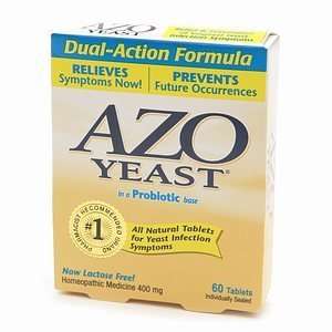  Azo Yeast Infection Prevention   60 Tablets, Pack of 2 