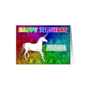  Annikas Unicorn Dreams Birthday Card Card Health 