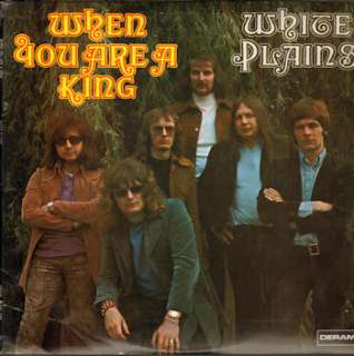 WHITE PLAINS When You Are A King 1971 UK lp DERAM ex grade vinyl 