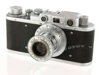 Zorki 1 Russian Soviet USSR 35mm Camera Industar 22 lens Export type 