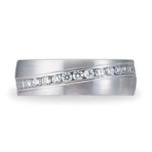   Anniversary Band Ring (0.7 cttw, G Color, SI1 Clarity) Size 7.5