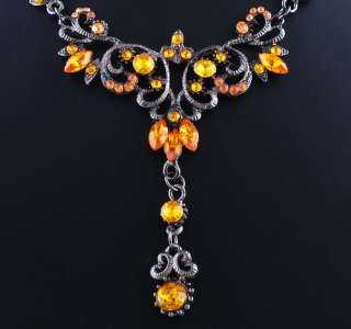 FREE6set acrylic&alloy dangle Vintage Necklace+Earring  