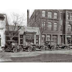  Hudson Automobile Dealership Washington, D.C. 1911 8 1/2 X 