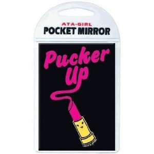    David & Goliath Pucker Up Pocket Mirror 50667: Kitchen & Dining