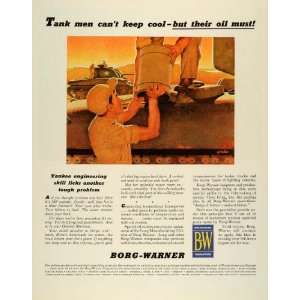   Tank Artist Glen Grohe   Original Print Ad 