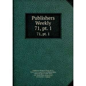 71, pt. 1: Book Trade Association of Philadelphia, American Book Trade 