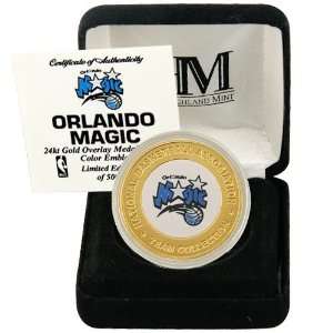  Orlando Magic 24Kt Gold Team Mint Coin
