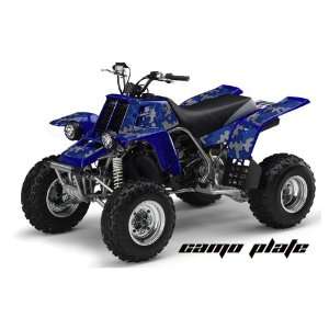 AMR Racing Yamaha Banshee 350 ATV Quad Graphic Kit   Camoplate Blue