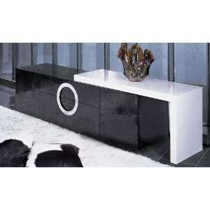  Armani Xavira Modern Lacquer TV Stand