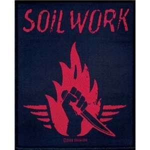  Soilwork Stabbing Woven Patch 3 x 5 Aprox. Arts, Crafts 
