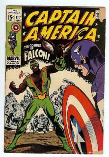 CAPTAIN AMERICA #117   1ST APPEARANCE OF FALCON   1969  