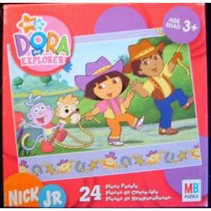   Diego and Boots   Cowgirls and Cowboys 24 Piece Puzzle: Toys & Games