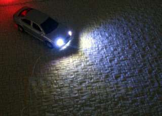 pcs OO Scale 176 Model Cars with 12V LEDs lights  