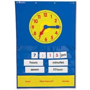  Teaching Time Pocket Chart: Office Products