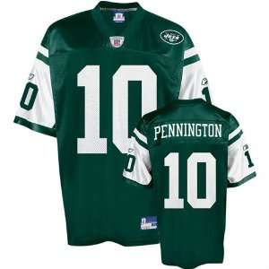 Chad Pennington #10 New York Jets NFL Replica Player Jersey By Reebok 