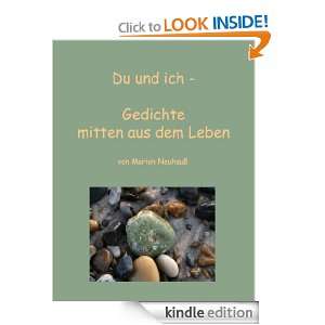 Du und ich   Gedichte mitten aus dem Leben (German Edition): Marion 