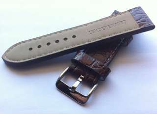 22mm Leather Watch Strap Band fit Seiko Invicta Omega  
