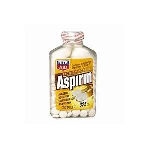  Rite Aid Aspirin Lightly Coated 325 mg 250 ea: Health 