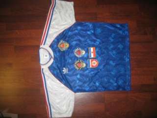 YUGOSLAVIA Adidas Jersey SHIRT 80s JUGOSLAVIJA SFRJ Soccer Football 