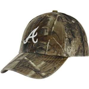 47 Brand Atlanta Braves Real Tree Camo Cleanup Adjustable Hat:  