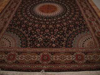 rugs Persian Tabriz 12x9 60Raj SILK FOUNDATION Gonbad  