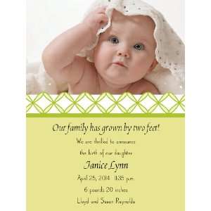  Newest Addition Birth Announcements Health & Personal 