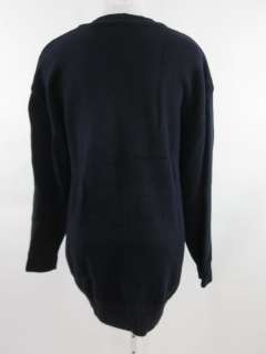 DESIGNER Blue Sweater Sweatshirt Top Blouse Sz XL  