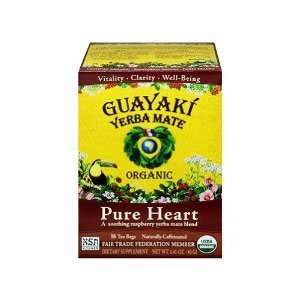 Guayaki Pure Heart Tea ( 6x16 BAG):  Grocery & Gourmet Food