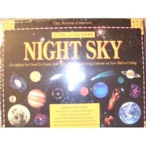 Night Sky ; Glow in the Dark Solar System for Wall or Ceiling