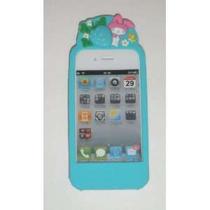 My Melody Baby Blue Protective Silicone Gel Case Cover Embossed Pop 