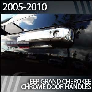  2005 2010 Jeep Grand Cherokee Chrome Door Handles 