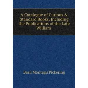   Books, Including the Publications of the Late William .: Basil Montagu