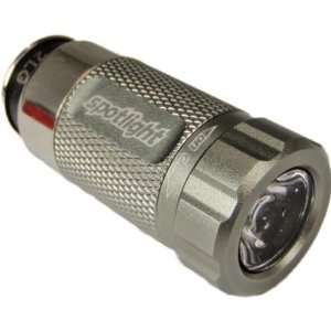 Spotlight Turbo 12V Emergency LED Flashlight   Time Machine Titanium 