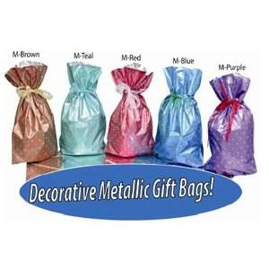  Polka Dots Gift Bags with Inserted Ribbons!: Health & Personal Care