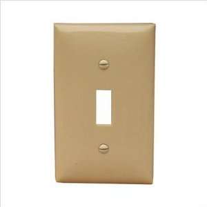   Wall Plates 1 Gang Midsize Toggle Switch Ivory 81710: Home Improvement