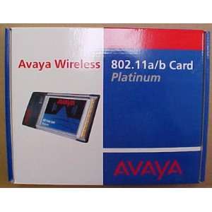  AVAYA PLATINUM 802.11A 802.11B PCMCIA COMBO CARD PART 
