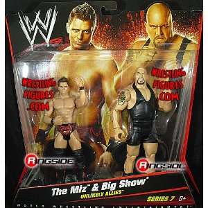  THE MIZ & BIG SHOW WWE 2 PACKS 7 WWE Toy Wrestling Action 