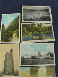 Nice Lot 17 Vintage Postcards Various New York Scenes  