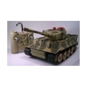  Camoflage WW2 King Tiger Radio Control Tank With Infra Red 