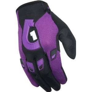 SixSixOne 2011 401 Comp Full Finger MTB & BMX Cycling Gloves (Purple 