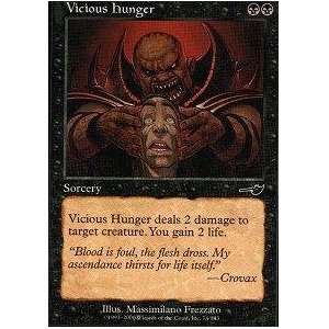   Magic the Gathering   Vicious Hunger   Nemesis   Foil Toys & Games