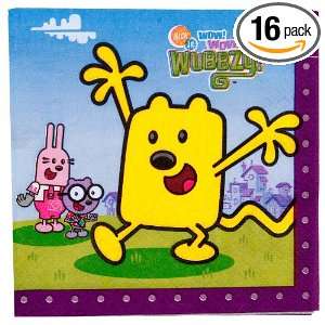  Wow! Wow! Wubbzy! Lunch Napkins (16 Pack): Health 