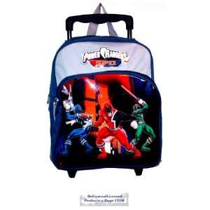  Power Rangers Rolling Backpack: Toys & Games