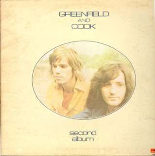 GREENFIELD & COOK Second Album 1973 HOLLAND lp  