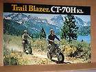 1972 Honda CT 70H K1 TRAIL Motorcycle Sales Brochure